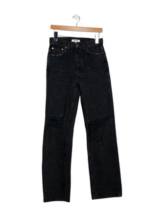 RE/DONE High-Rise Wide Leg Jeans