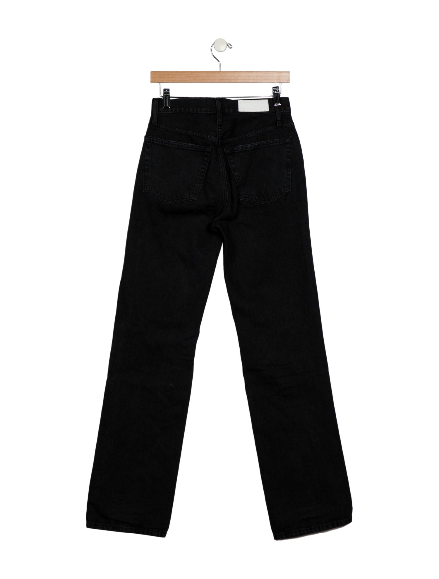RE/DONE High-Rise Straight Leg Jeans