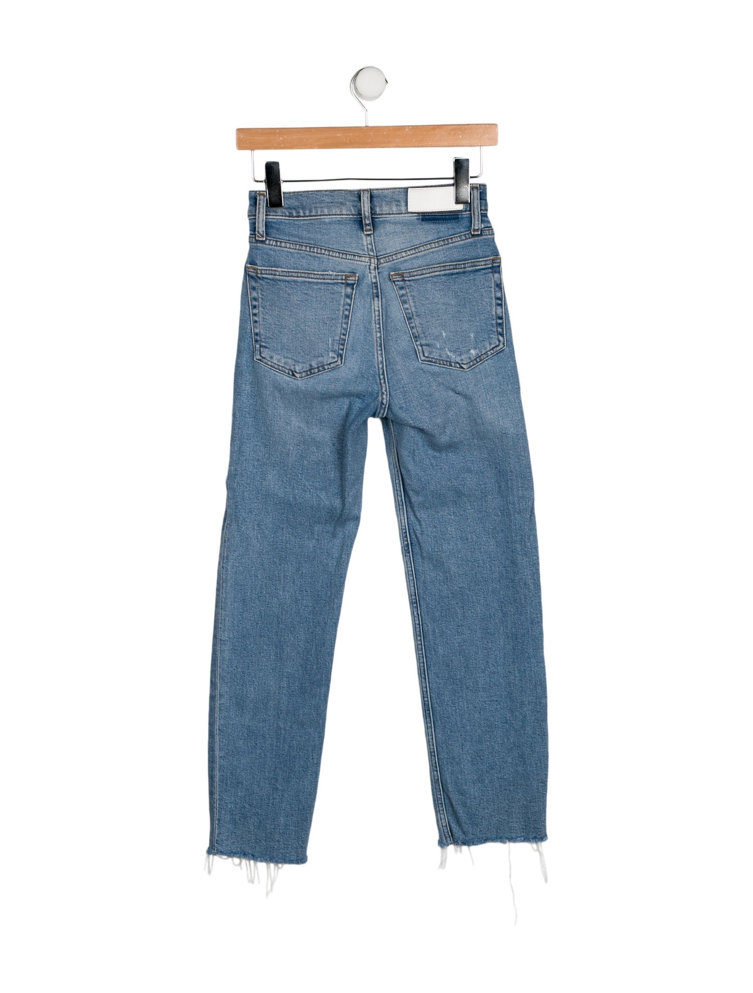 RE/DONE Mid-Rise Straight Leg Jeans