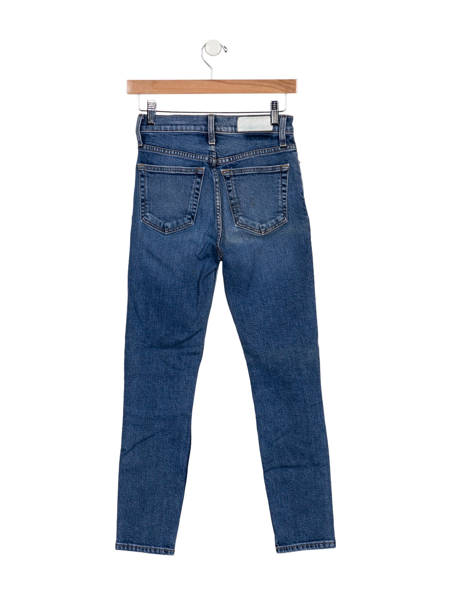 RE/DONE Mid-Rise Skinny Leg Jeans