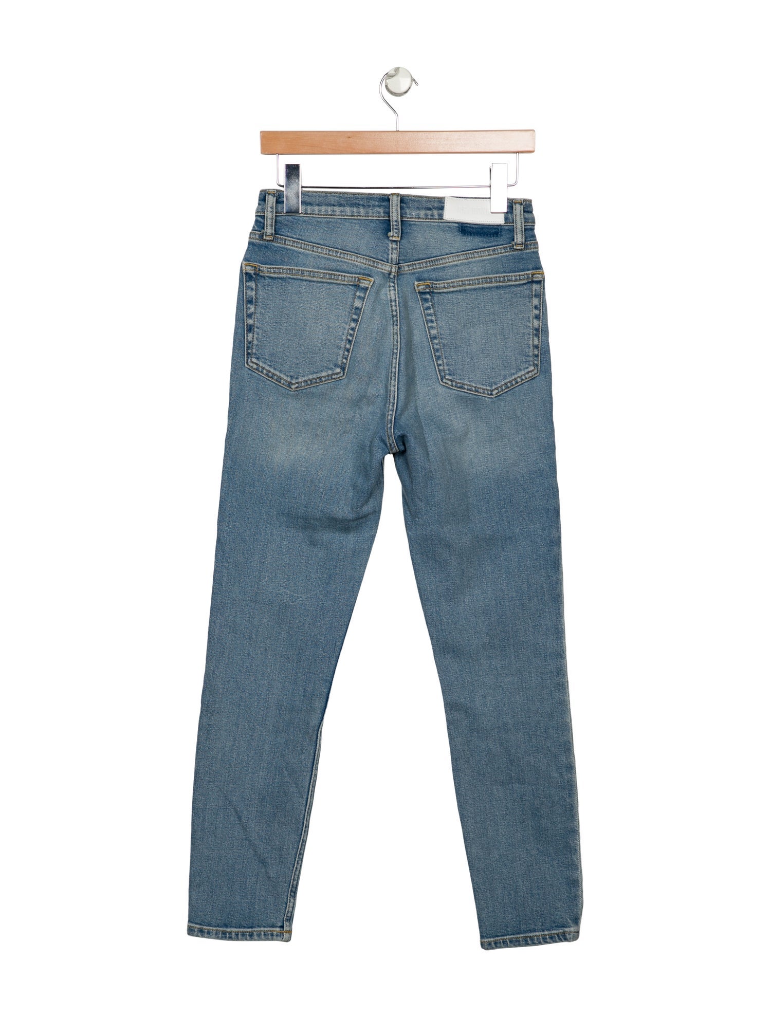 RE/DONE Mid-Rise Skinny Leg Jeans
