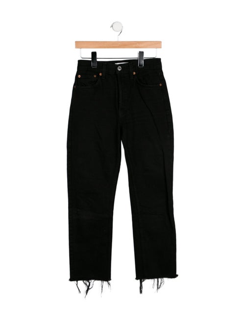 RE/DONE Mid-Rise Straight Leg Jeans