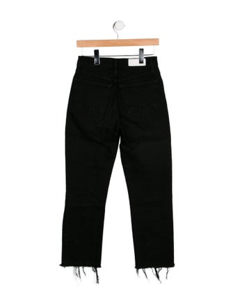 RE/DONE Mid-Rise Straight Leg Jeans