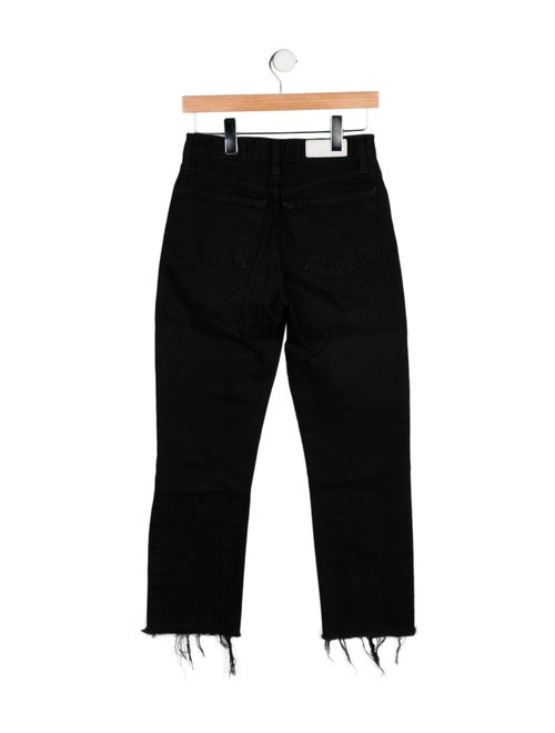 RE/DONE Mid-Rise Straight Leg Jeans