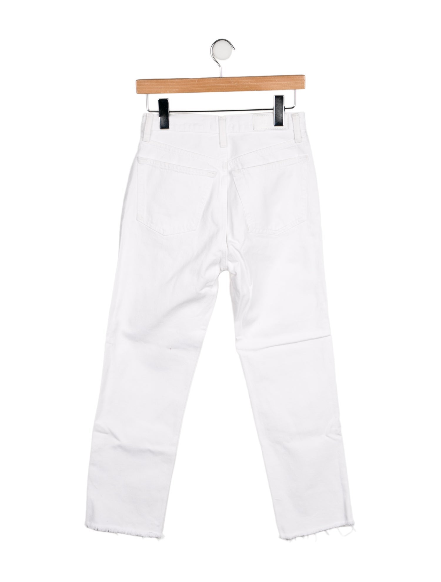 RE/DONE High-Rise Straight Leg Jeans