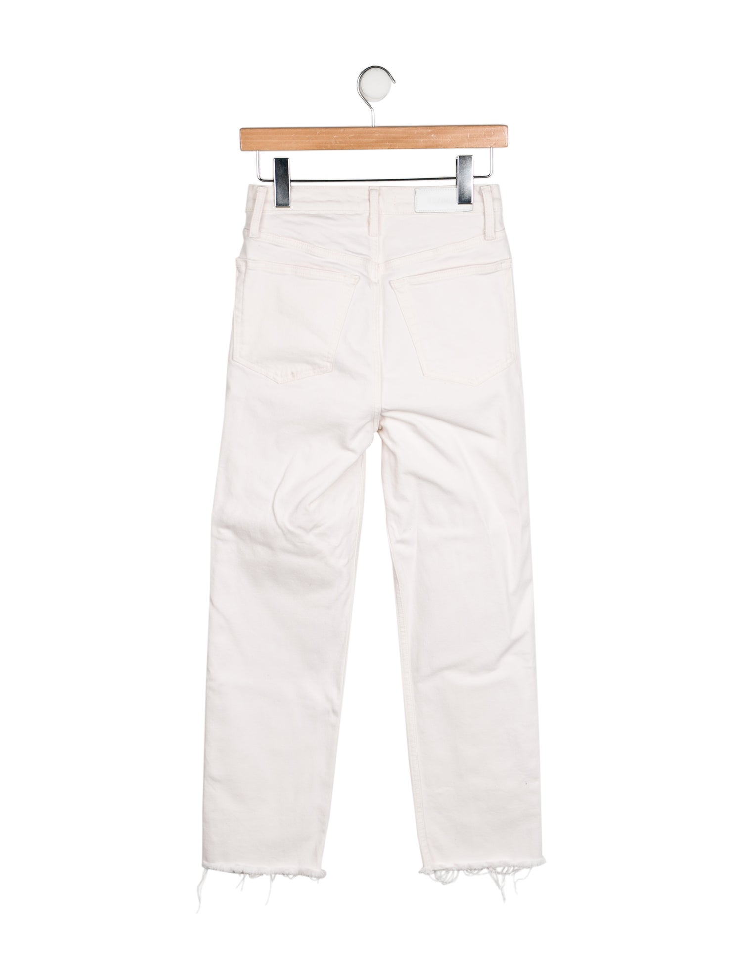RE/DONE High-Rise Straight Leg Jeans