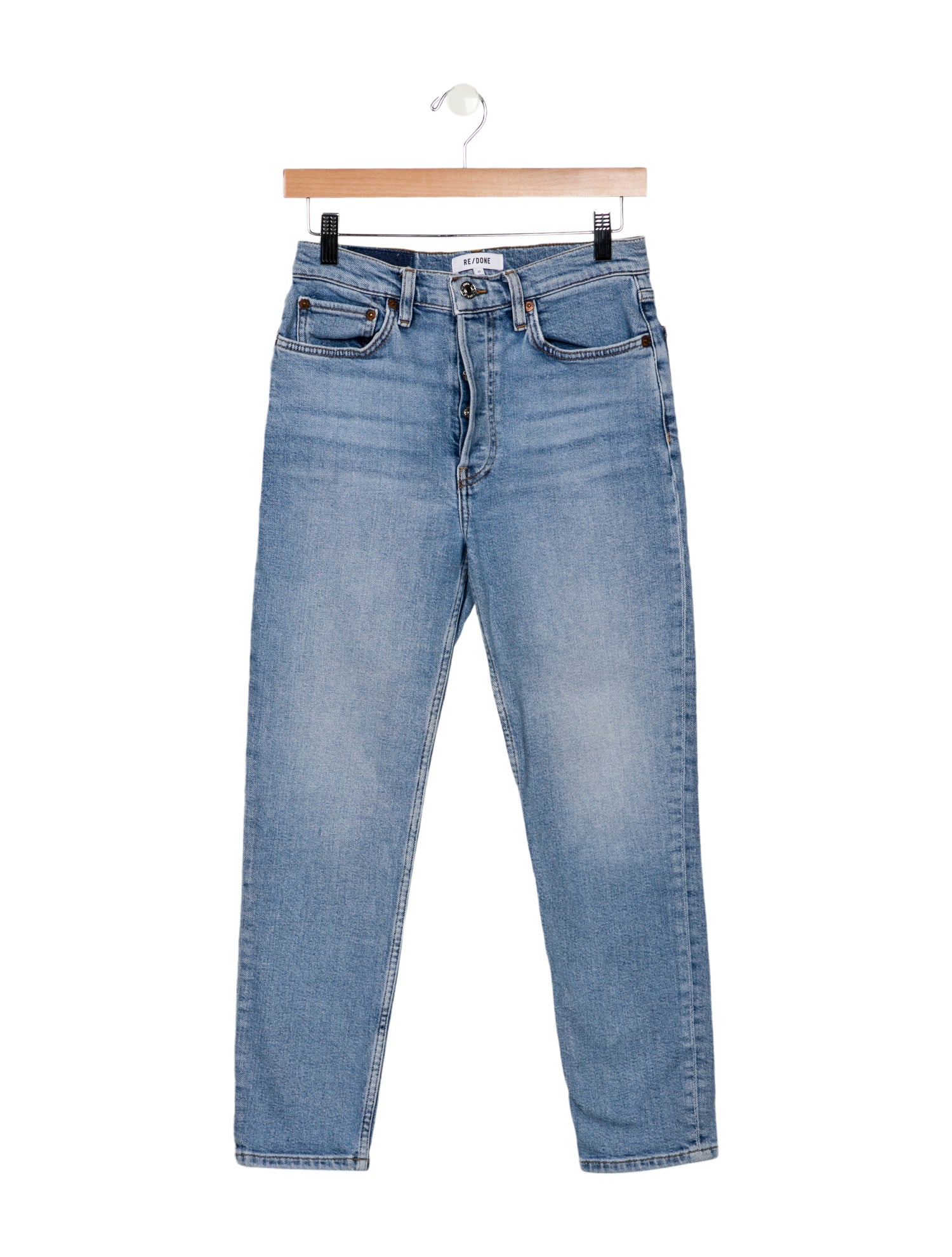 RE/DONE Mid-Rise Skinny Leg Jeans