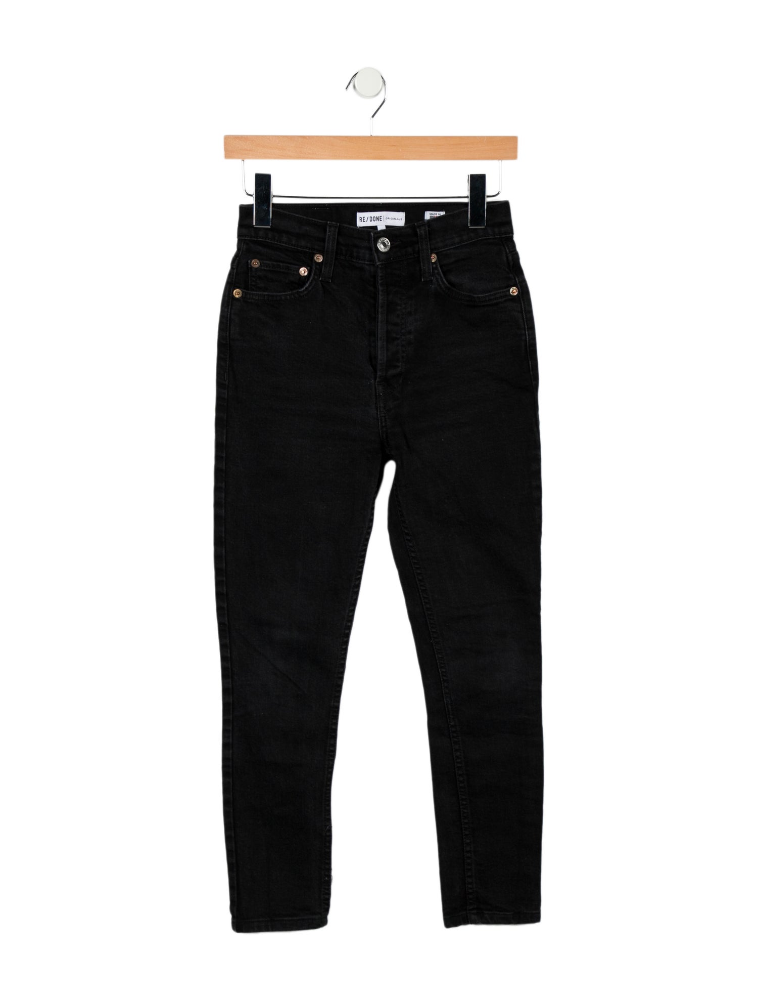 RE/DONE High-Rise Skinny Leg Jeans