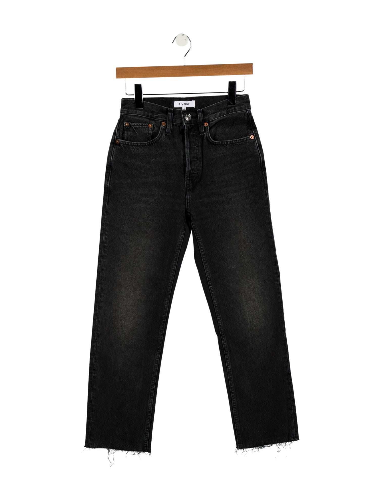 RE/DONE Mid-Rise Straight Leg Jeans