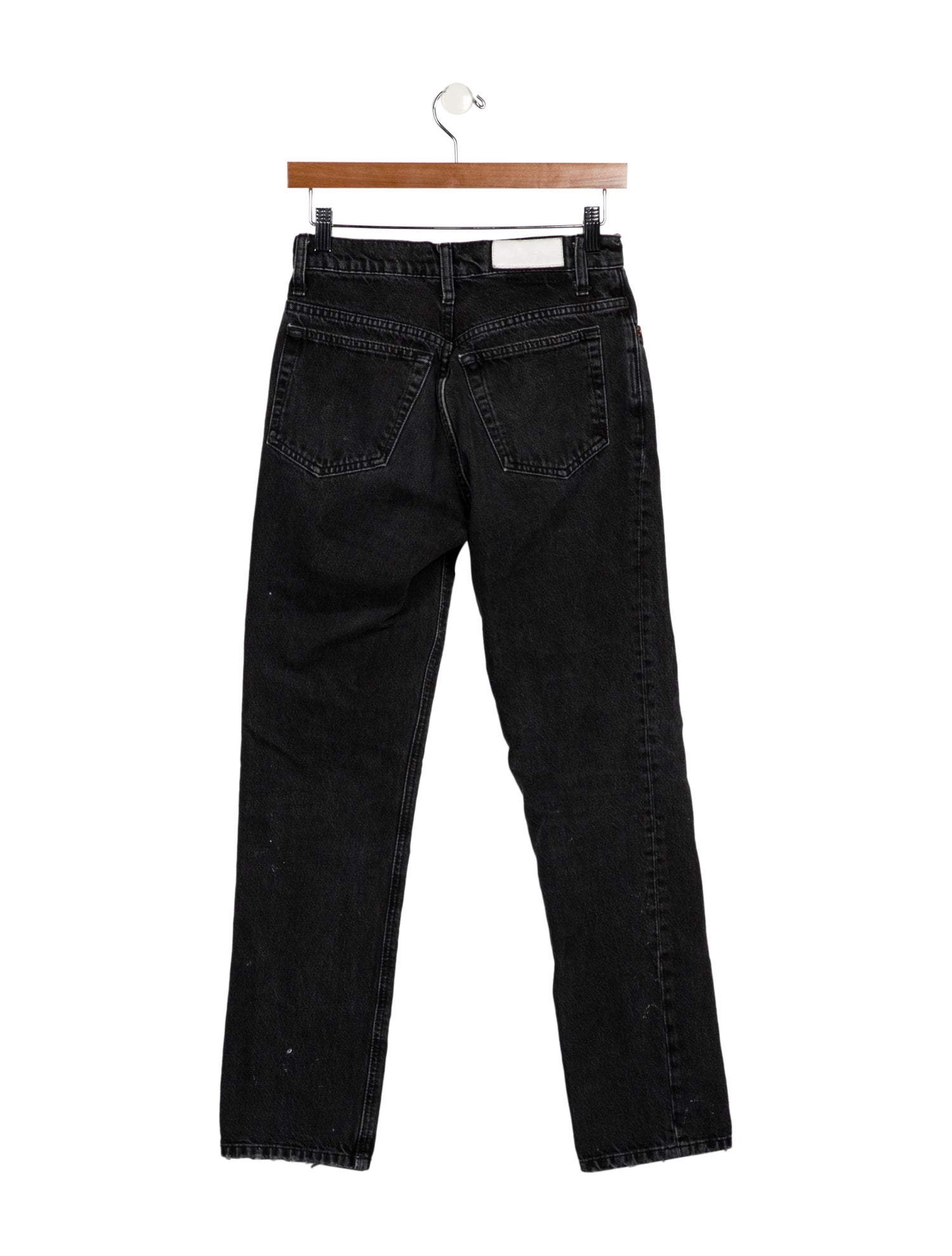 RE/DONE Mid-Rise Straight Leg Jeans