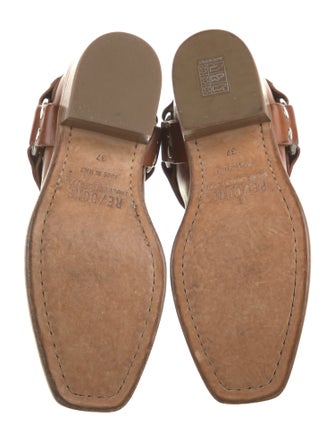 RE/DONE Leather Studded Accents Chelsea Boots