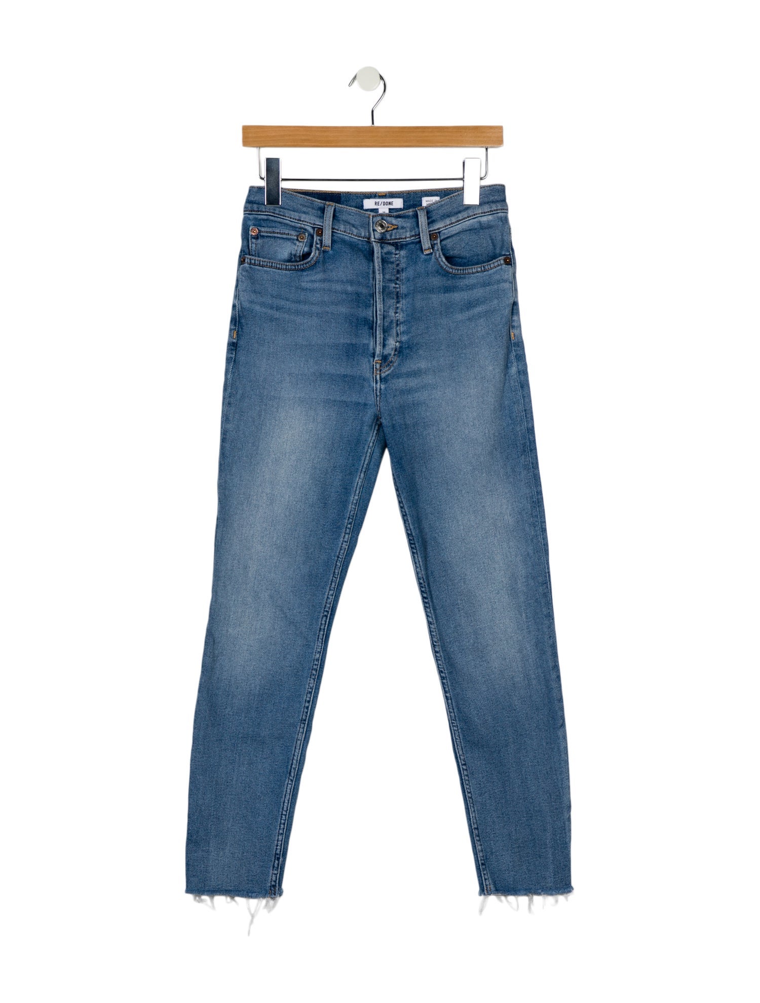 RE/DONE Mid-Rise Skinny Leg Jeans