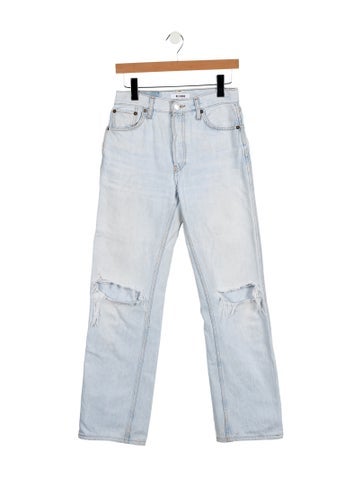 Re/Done Jeans High-Rise Straight Leg US 25 | XS