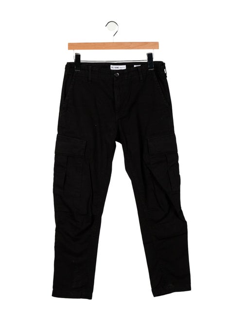 RE/DONE Mid-Rise Straight Leg Jeans