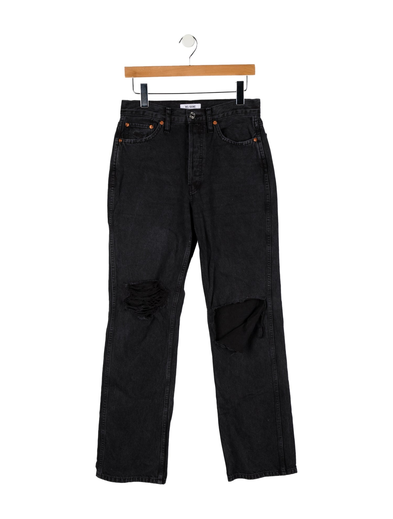 RE/DONE High-Rise Wide Leg Jeans