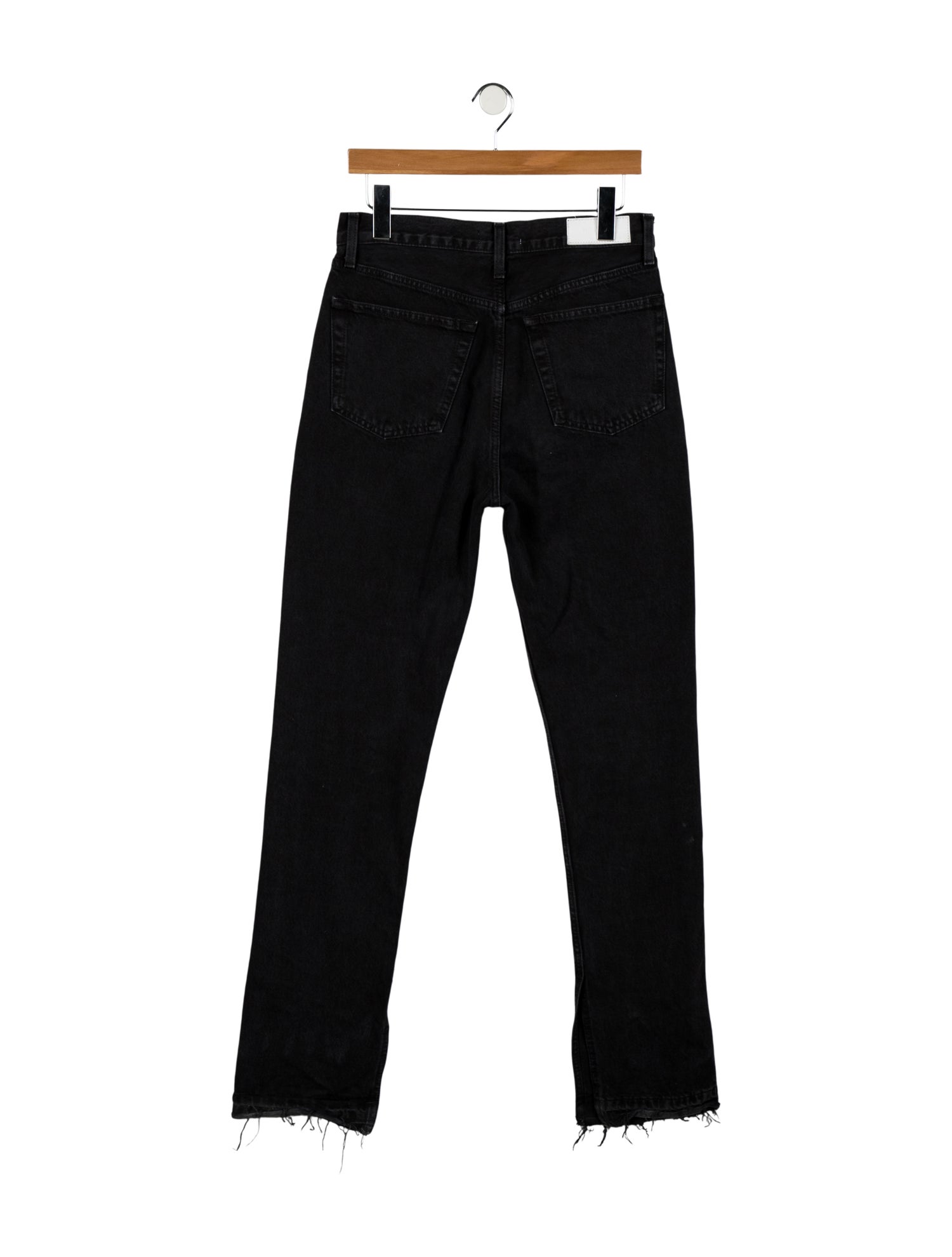 RE/DONE High-Rise Straight Leg Jeans