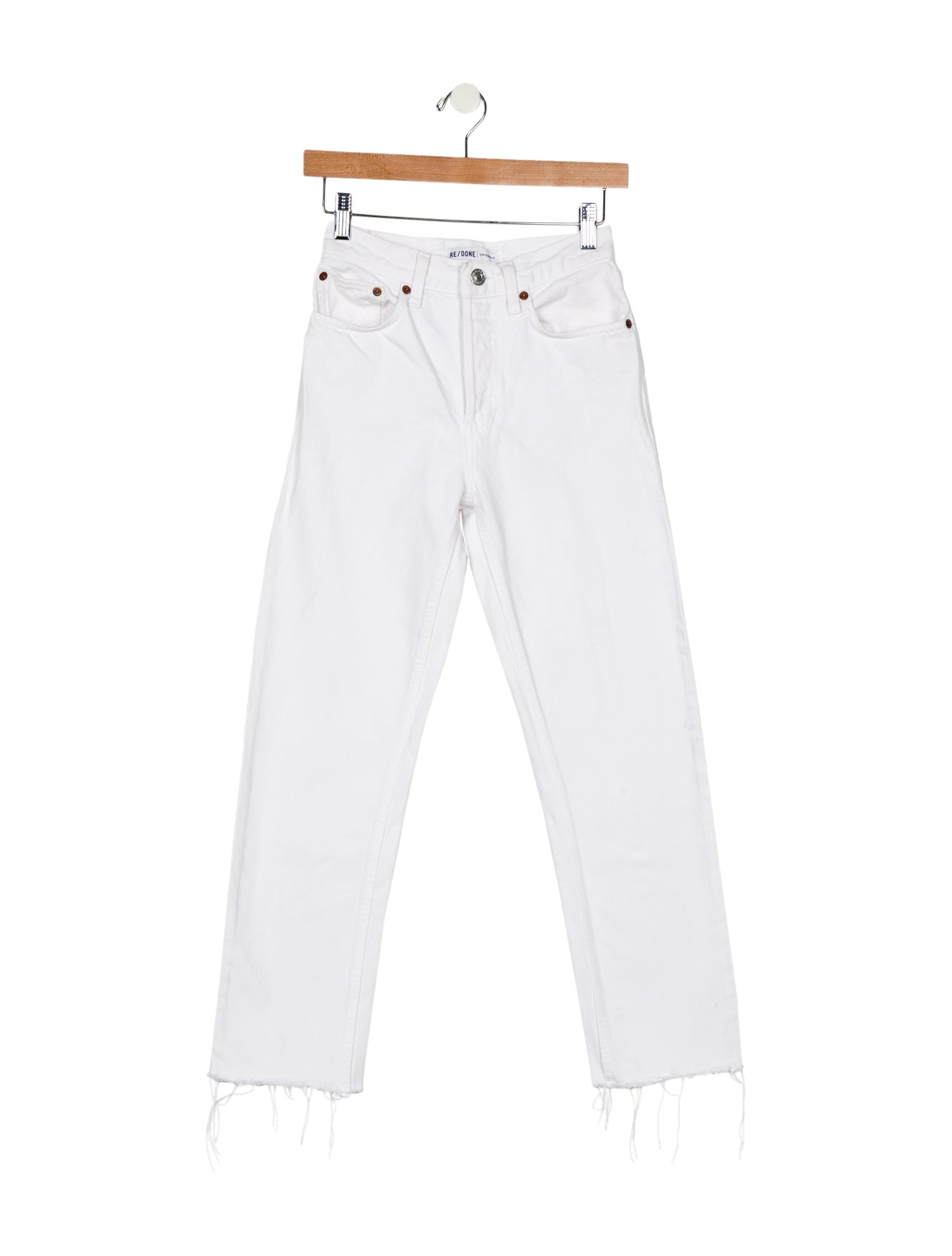 RE/DONE Straight Leg Pants