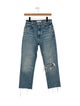RE/DONE High-Rise Straight Leg Jeans