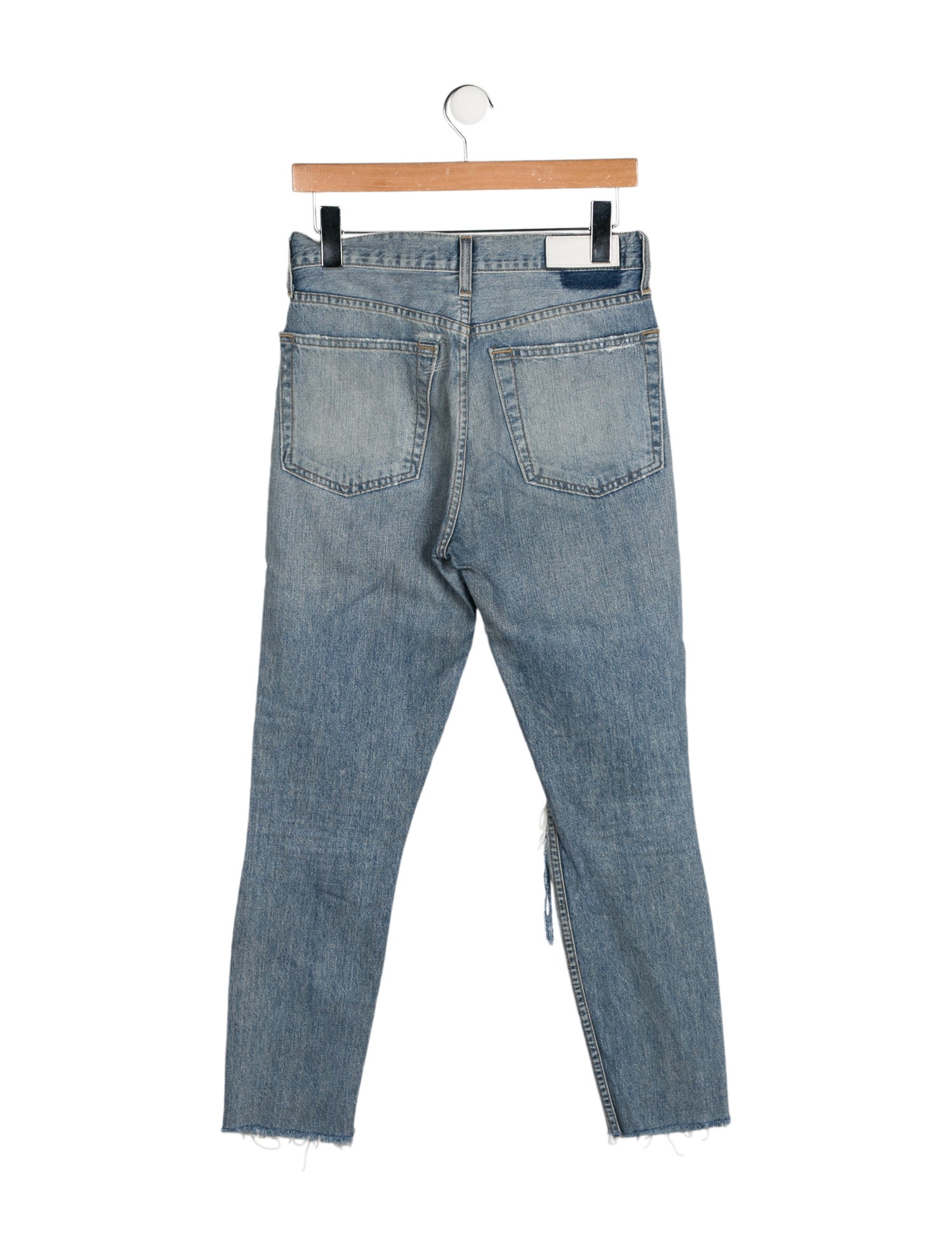 RE/DONE High-Rise Skinny Leg Jeans