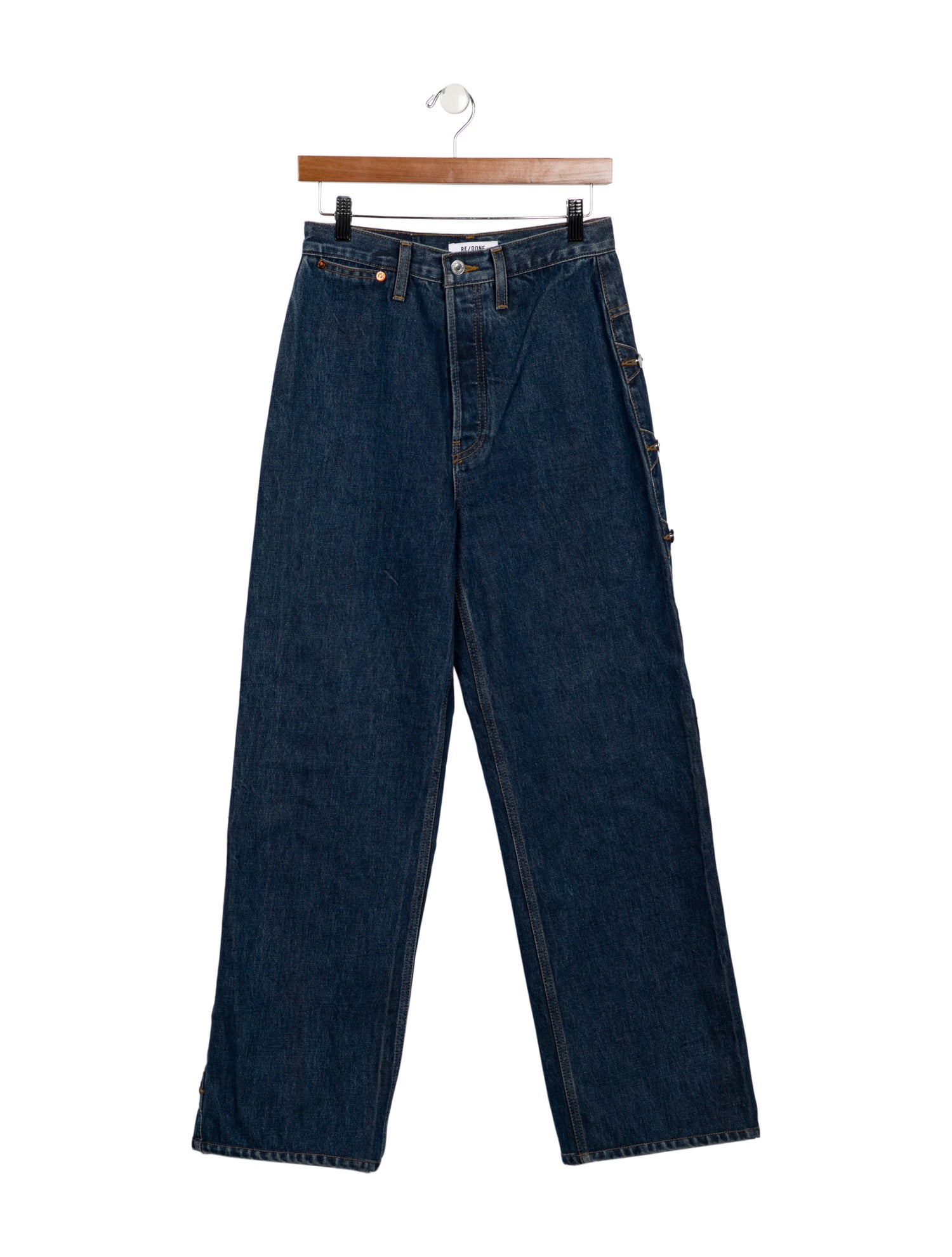 RE/DONE High-Rise Wide Leg Jeans