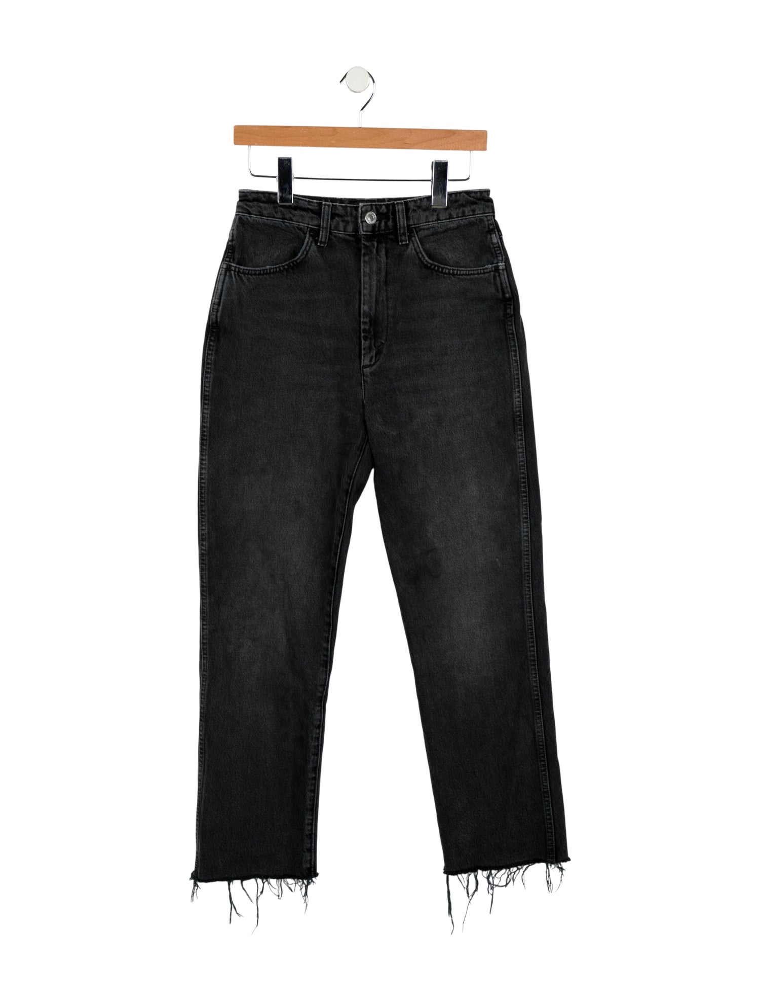 RE/DONE High-Rise Straight Leg Jeans