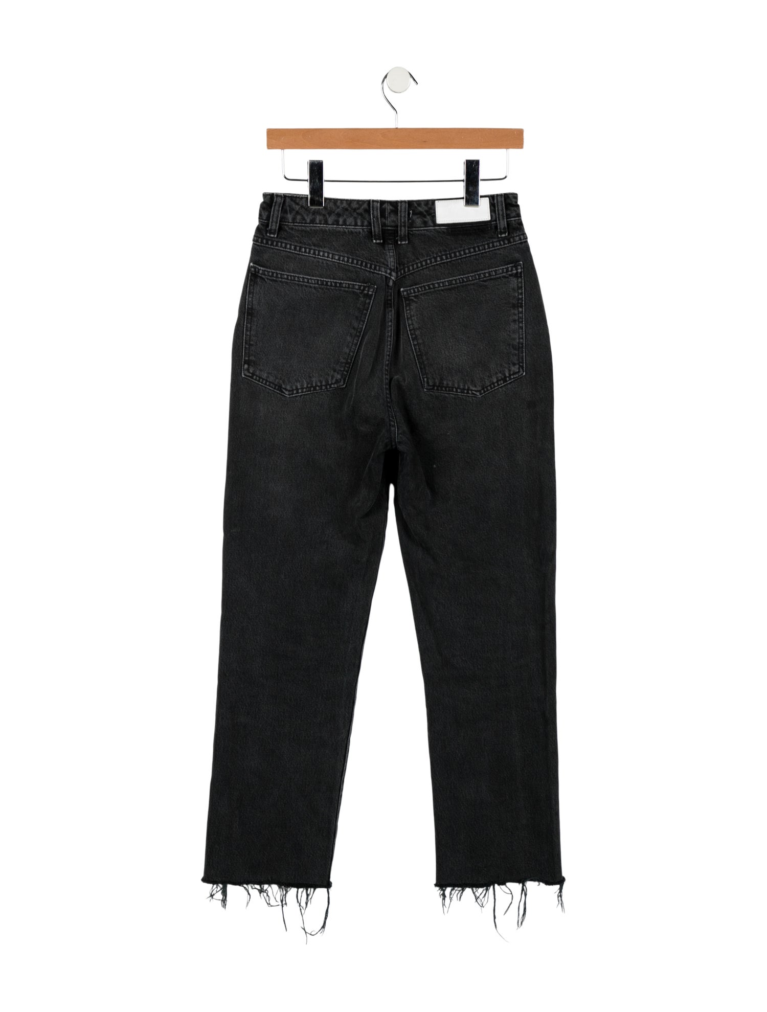 RE/DONE High-Rise Straight Leg Jeans