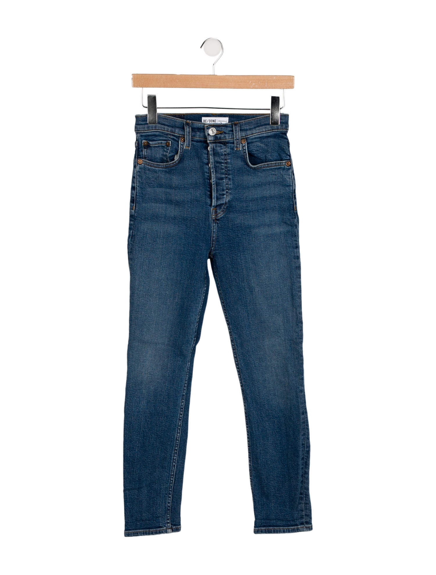 RE/DONE High-Rise Skinny Leg Jeans