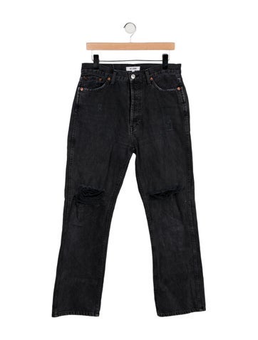 Re/Done Jeans High-Rise Straight Leg US 29 | M