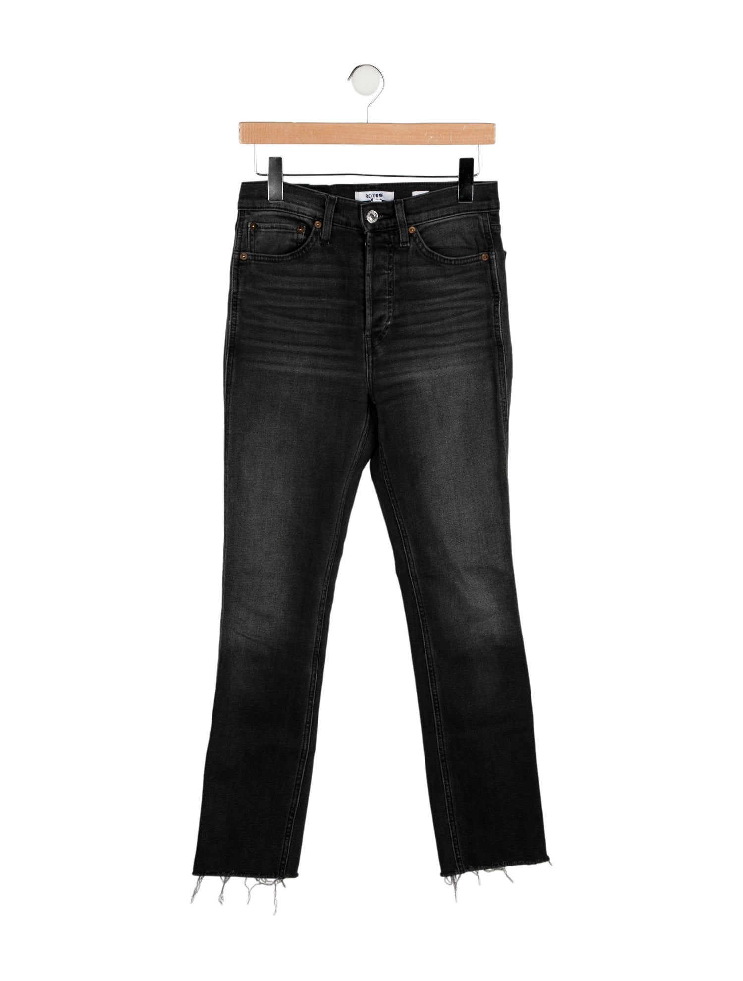 RE/DONE Mid-Rise Straight Leg Jeans