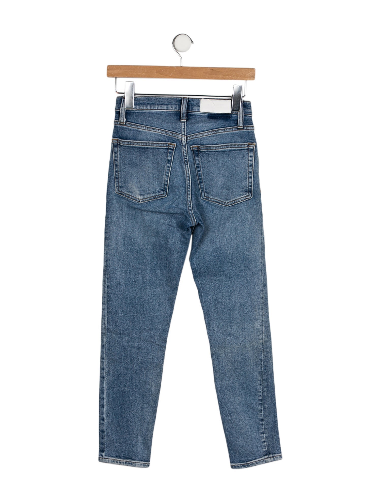 RE/DONE Mid-Rise Skinny Leg Jeans