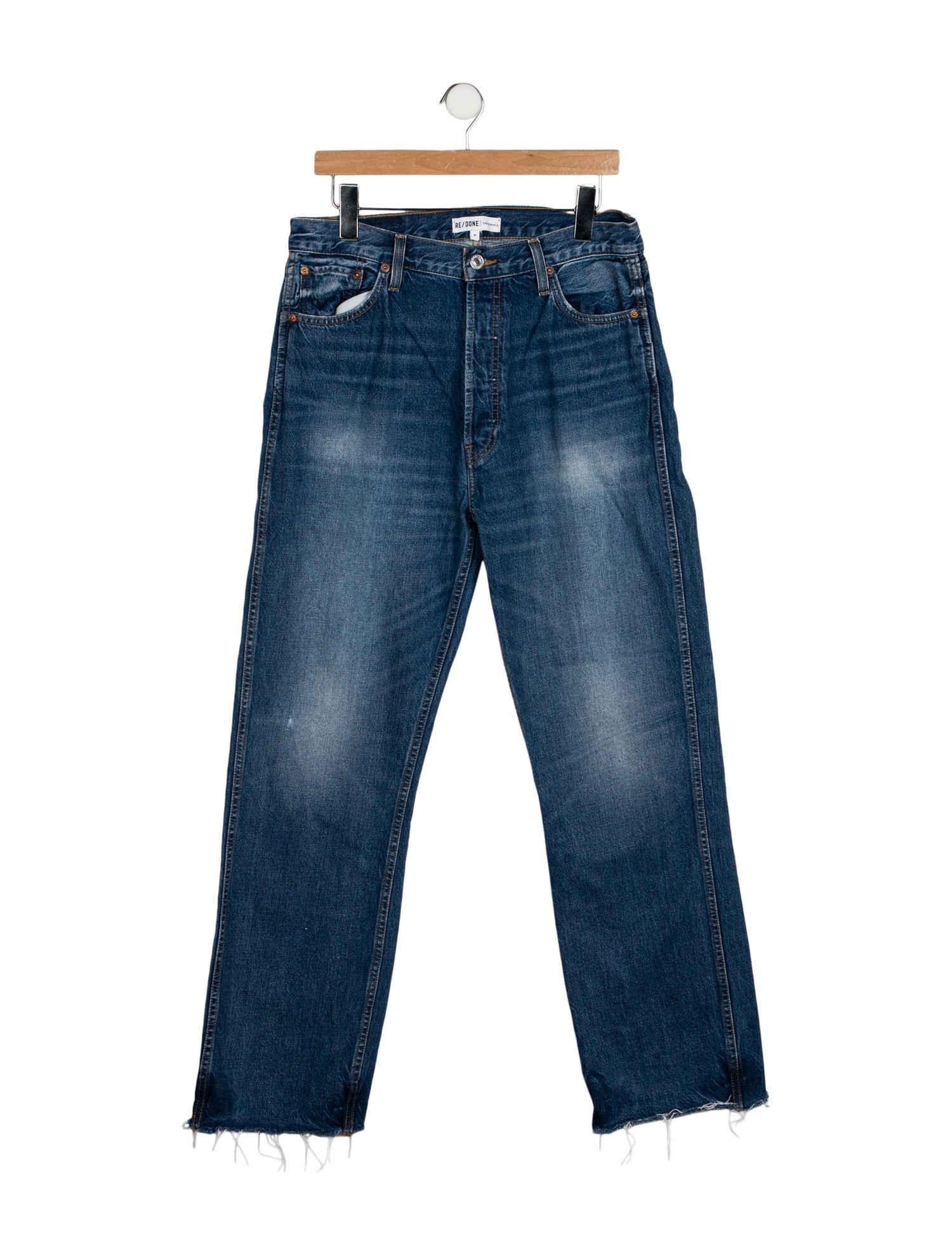 RE/DONE High-Rise Wide Leg Jeans