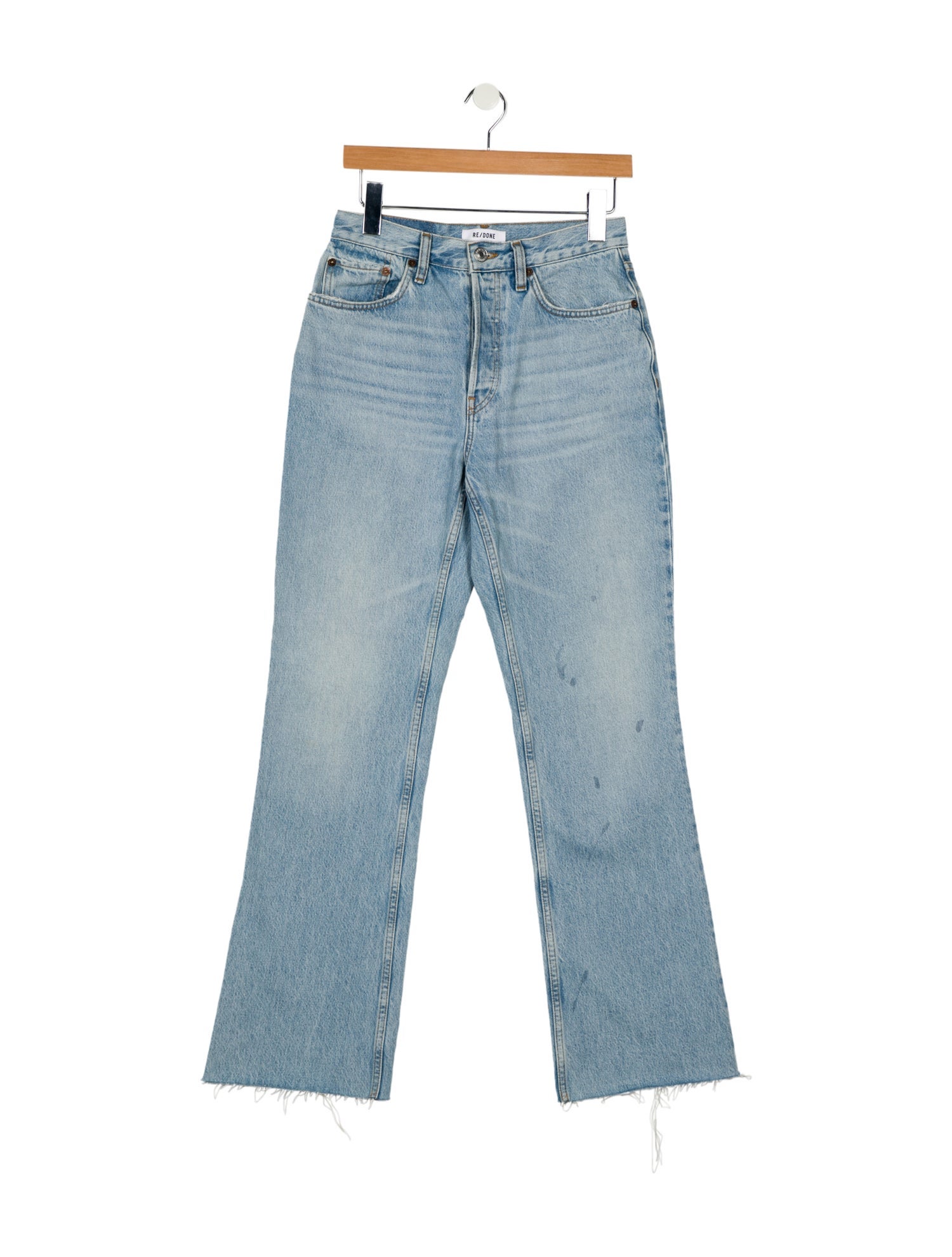 RE/DONE Mid-Rise Wide Leg Jeans