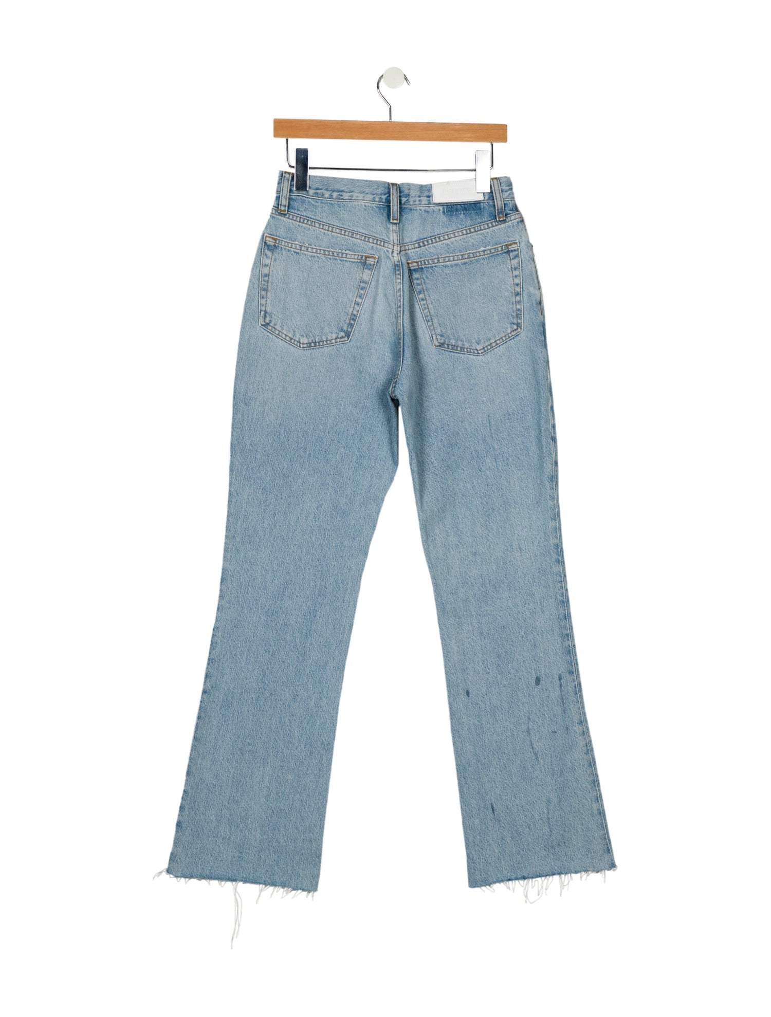 RE/DONE Mid-Rise Wide Leg Jeans