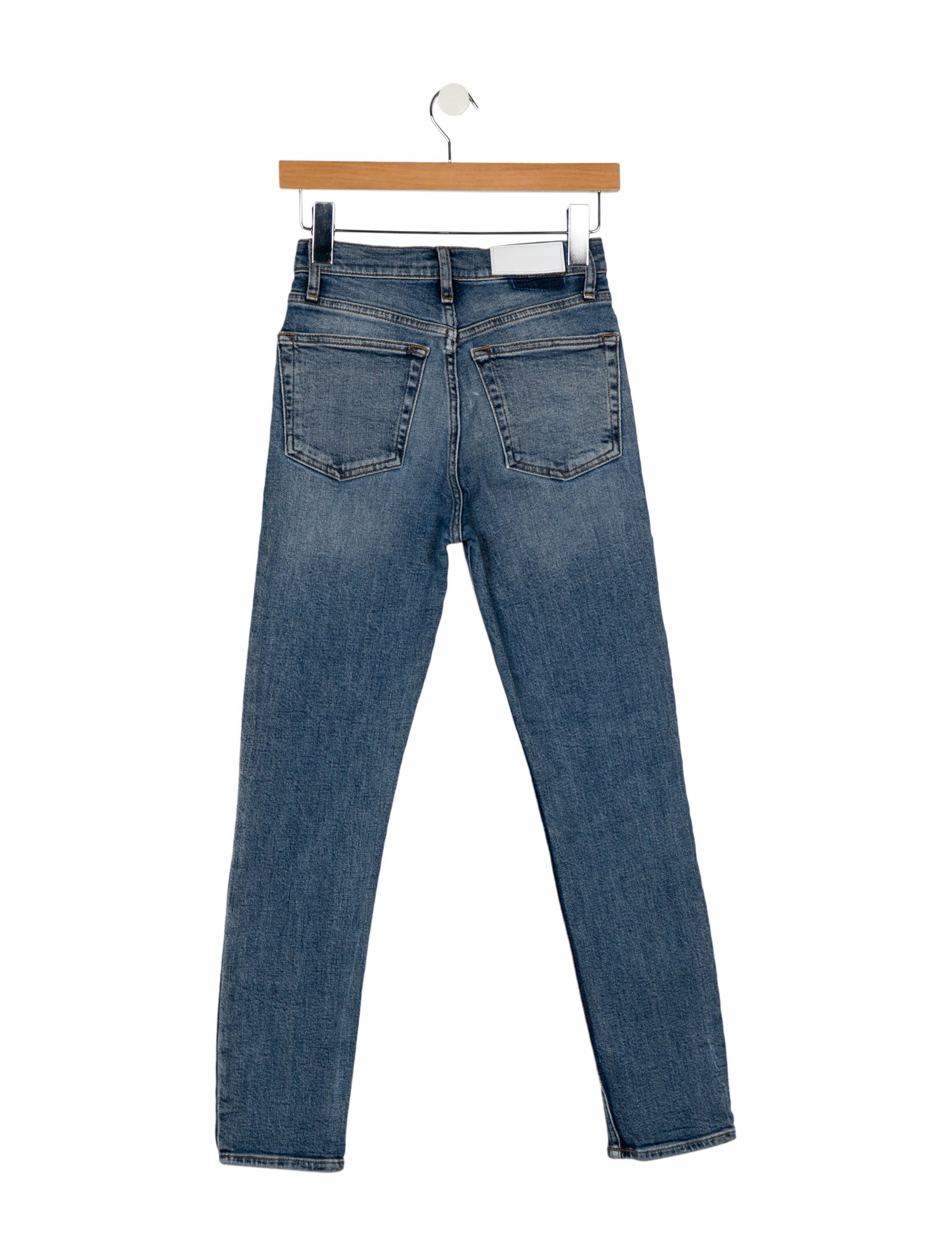 RE/DONE Mid-Rise Skinny Leg Jeans