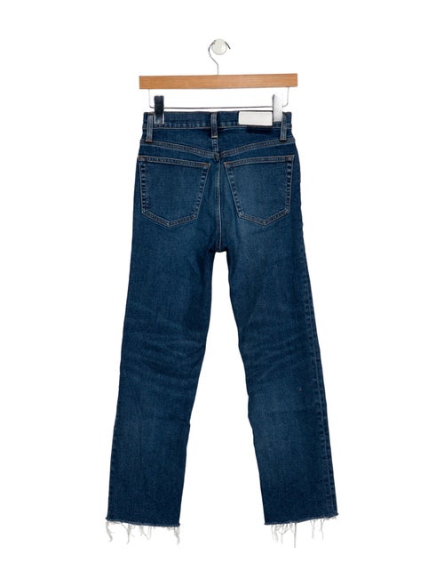 RE/DONE Mid-Rise Straight Leg Jeans