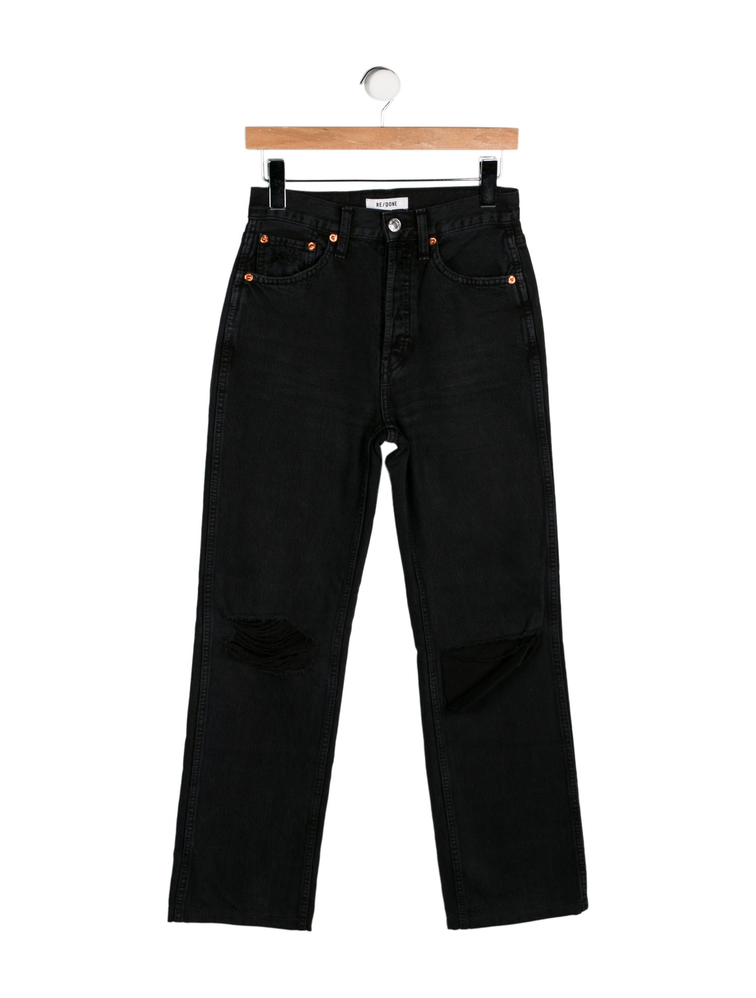 RE/DONE High-Rise Wide Leg Jeans