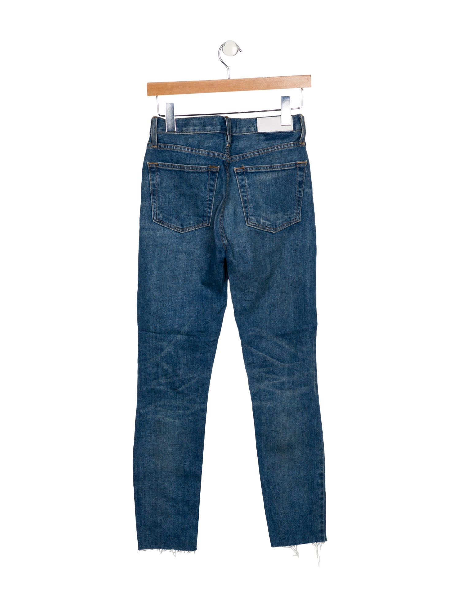 RE/DONE Mid-Rise Skinny Leg Jeans