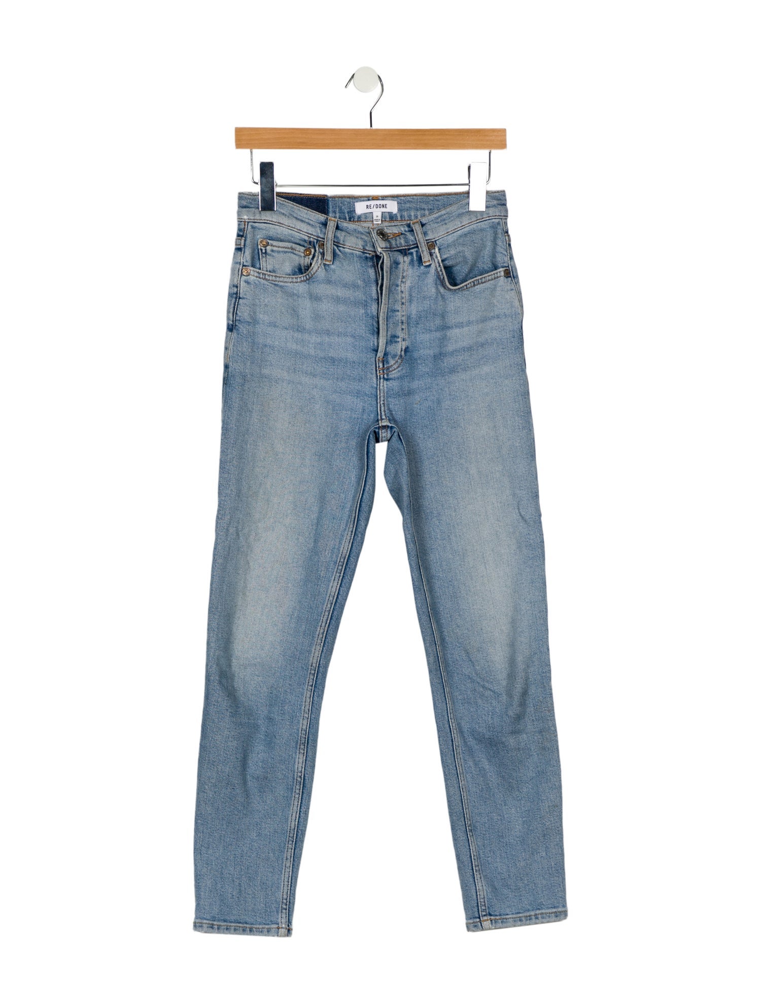 RE/DONE Mid-Rise Skinny Leg Jeans