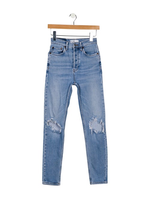 RE/DONE High-Rise Skinny Leg Jeans