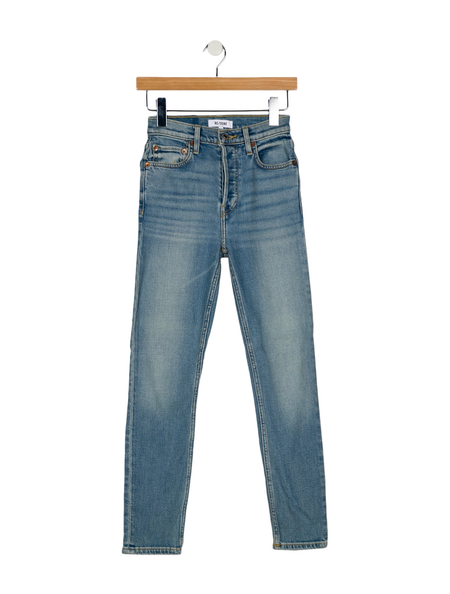 RE/DONE High-Rise Skinny Leg Jeans
