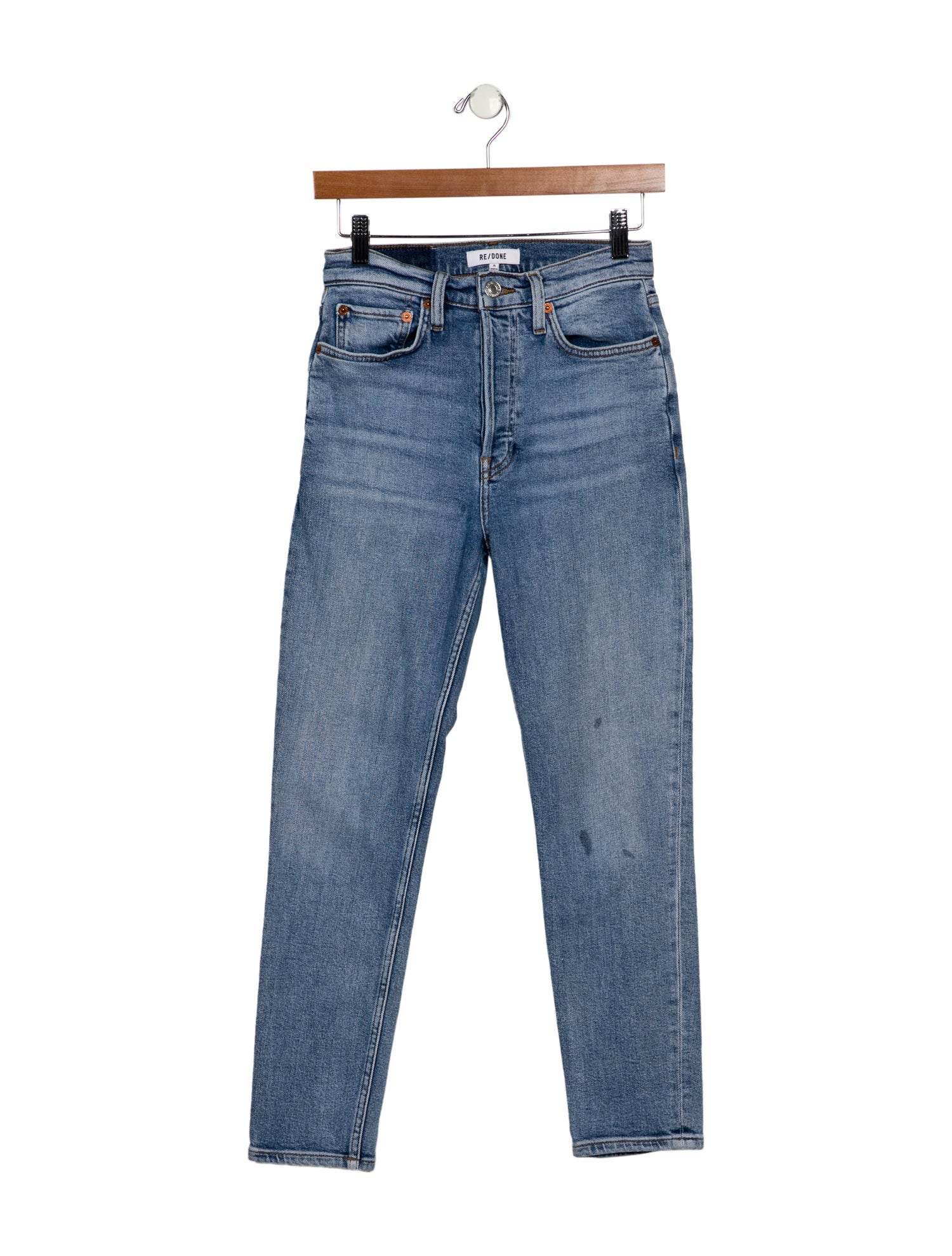 RE/DONE Mid-Rise Skinny Leg Jeans