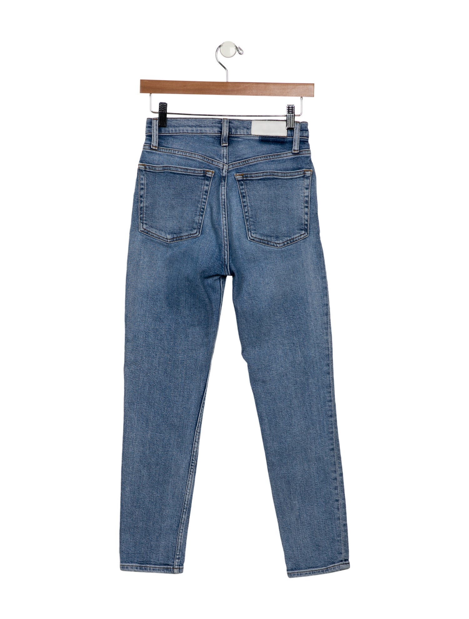 RE/DONE Mid-Rise Skinny Leg Jeans