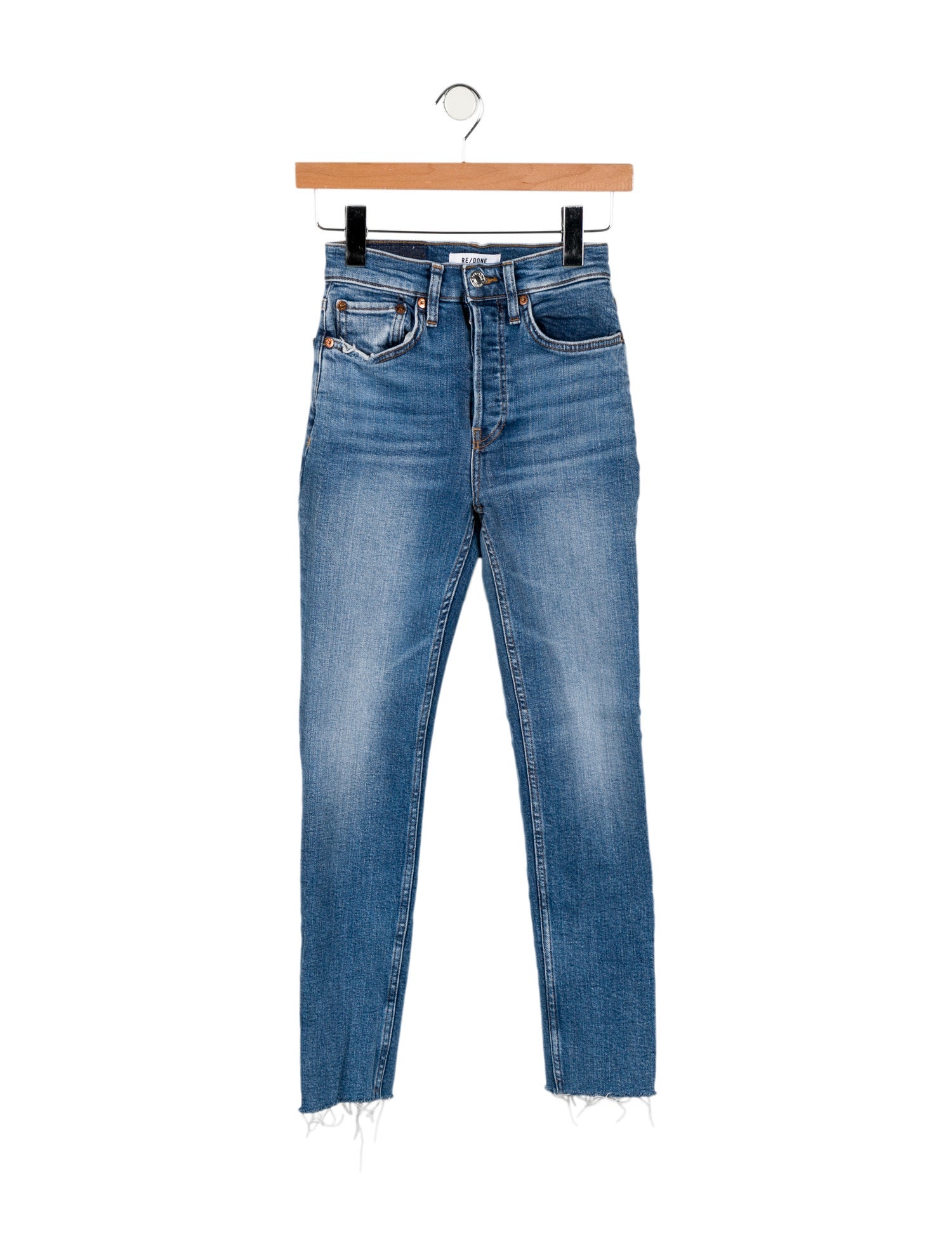 RE/DONE Mid-Rise Skinny Leg Jeans
