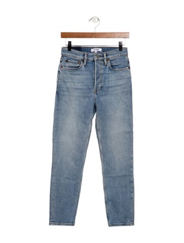 Re/Done Jeans Mid-Rise Straight Leg US 25 | XS