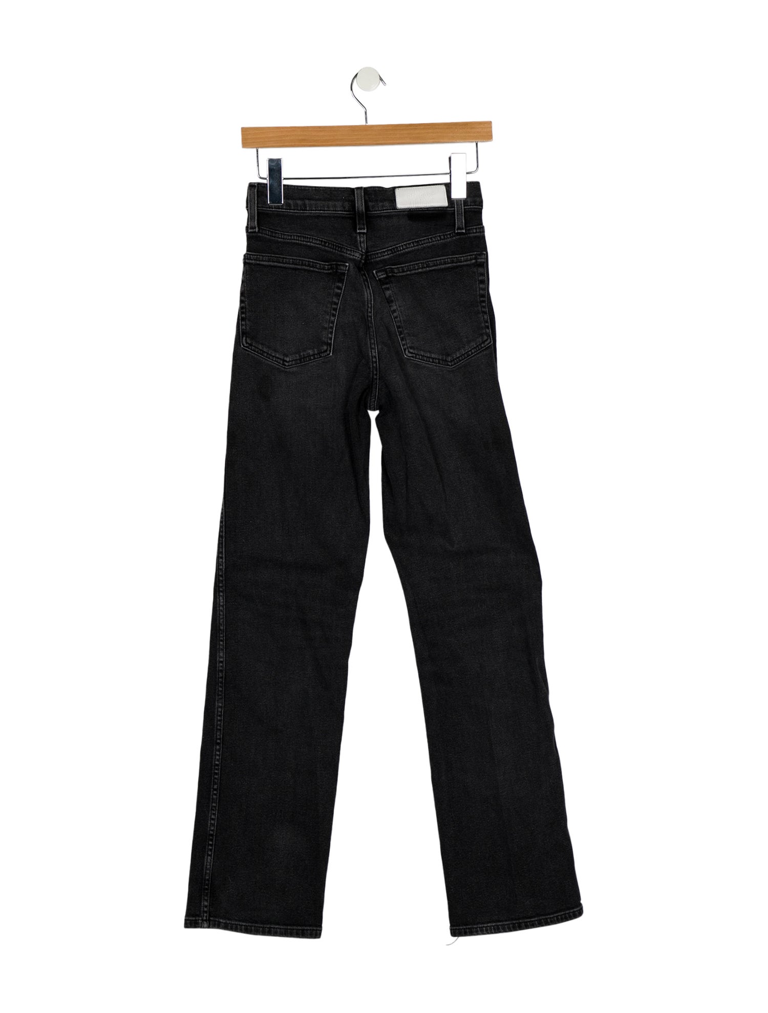 RE/DONE Mid-Rise Straight Leg Jeans