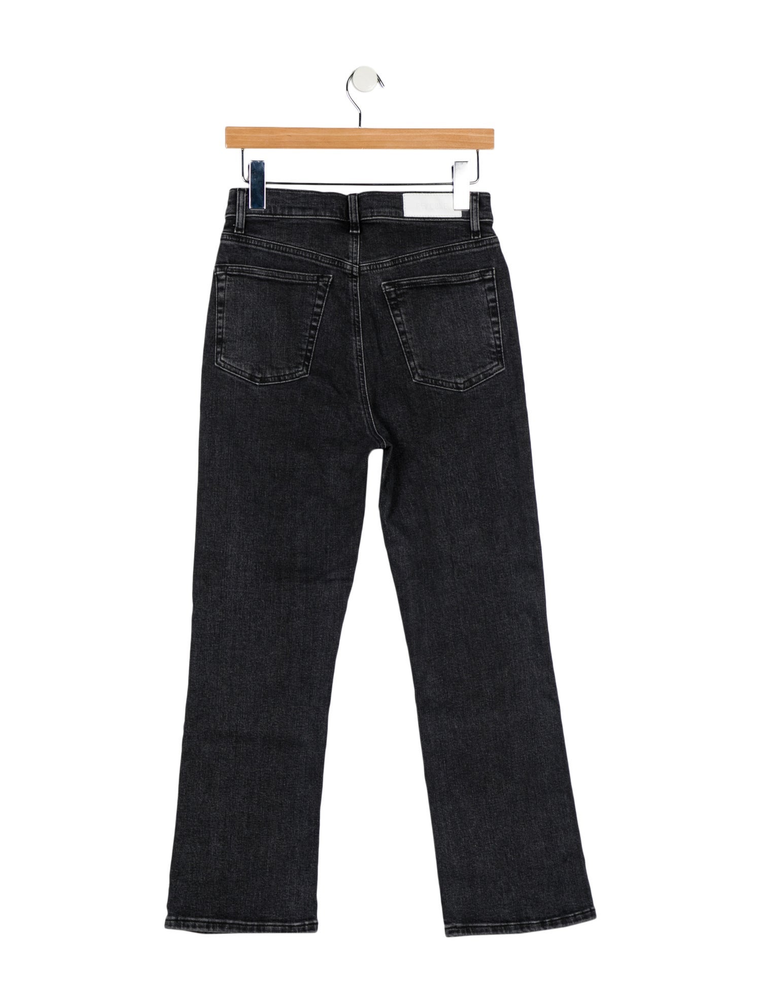 RE/DONE High-Rise Straight Leg Jeans