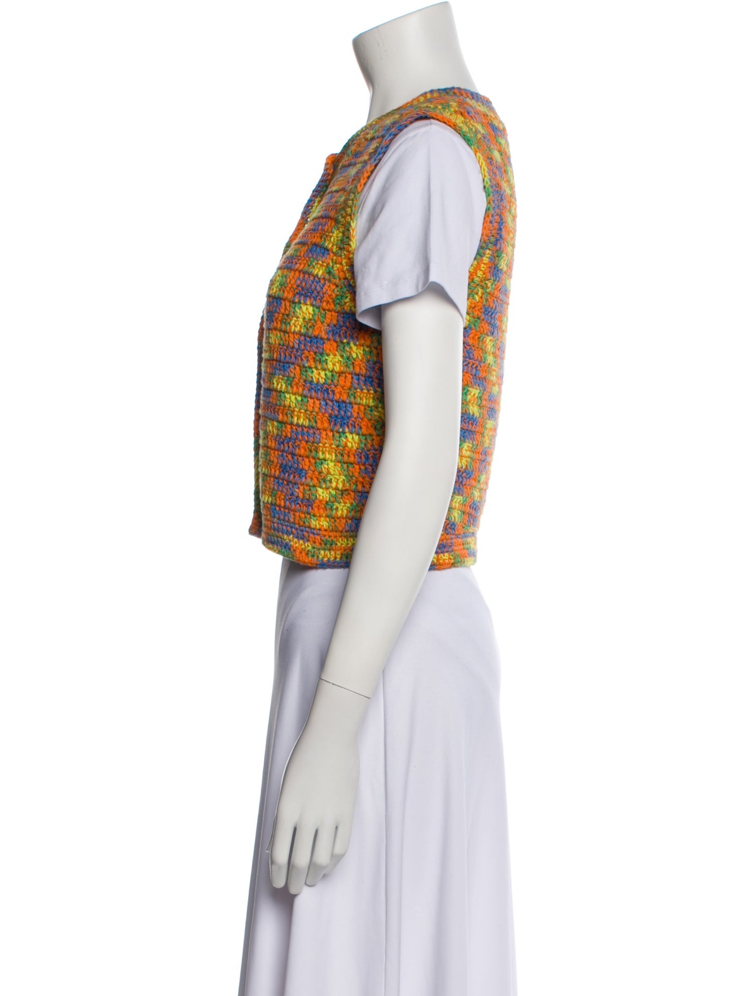 RE/DONE Printed Crew Neck Sweater