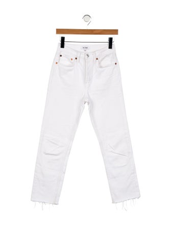 RE/DONE Straight Leg Pants