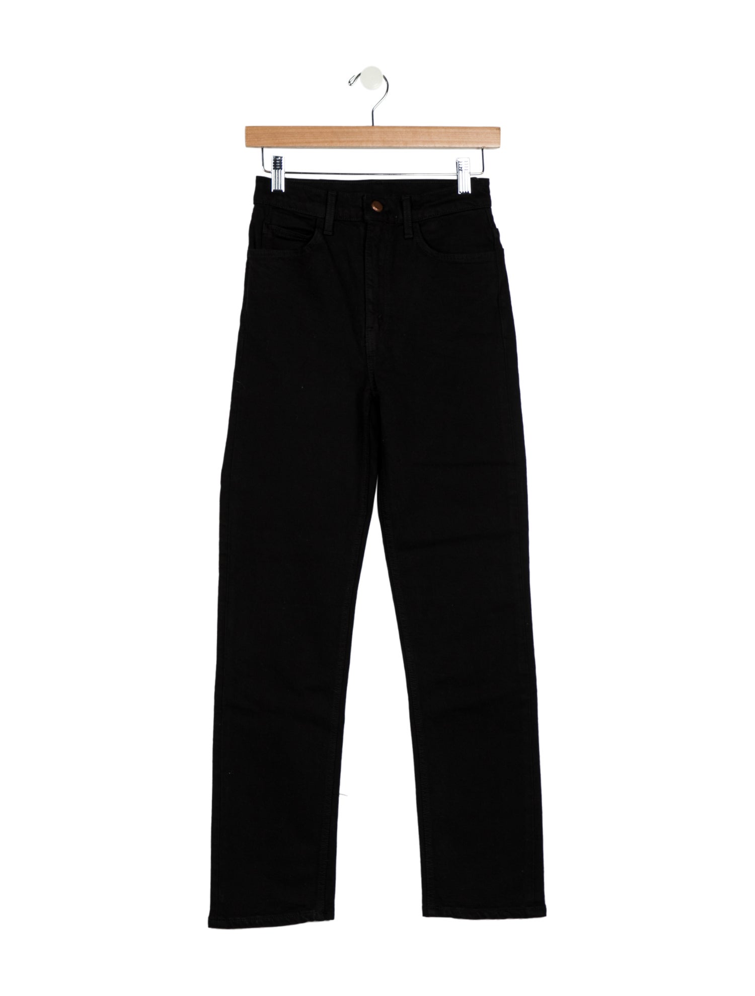 RE/DONE High-Rise Straight Leg Jeans