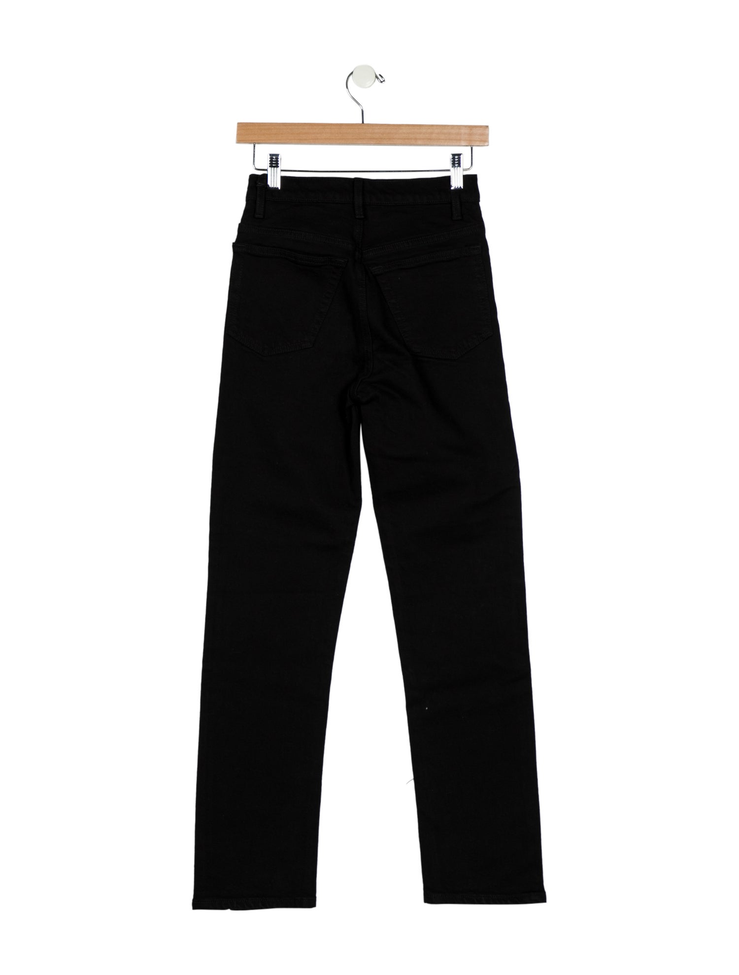 RE/DONE High-Rise Straight Leg Jeans